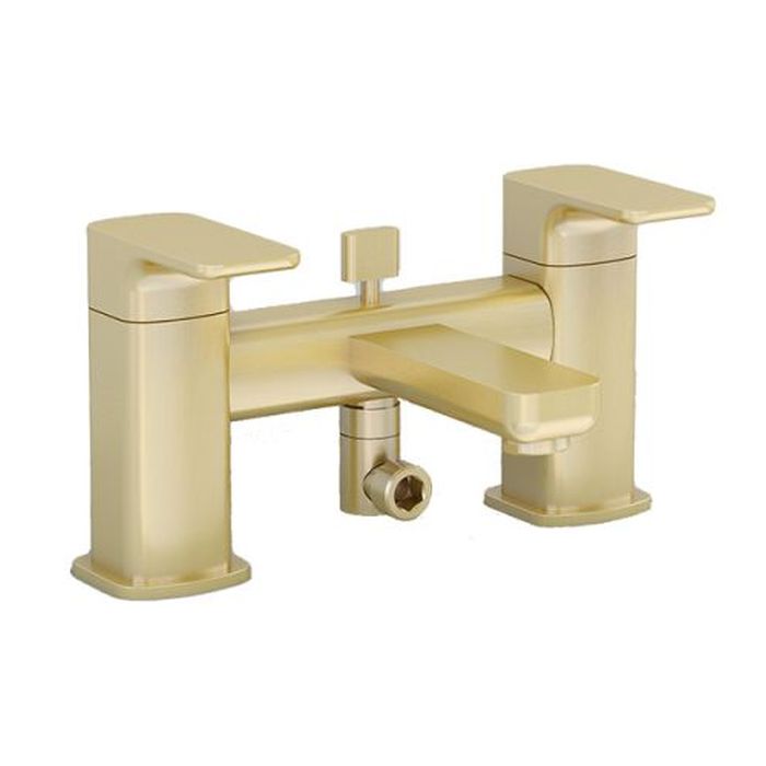 Flite Bath Shower Mixer - Brushed Brass